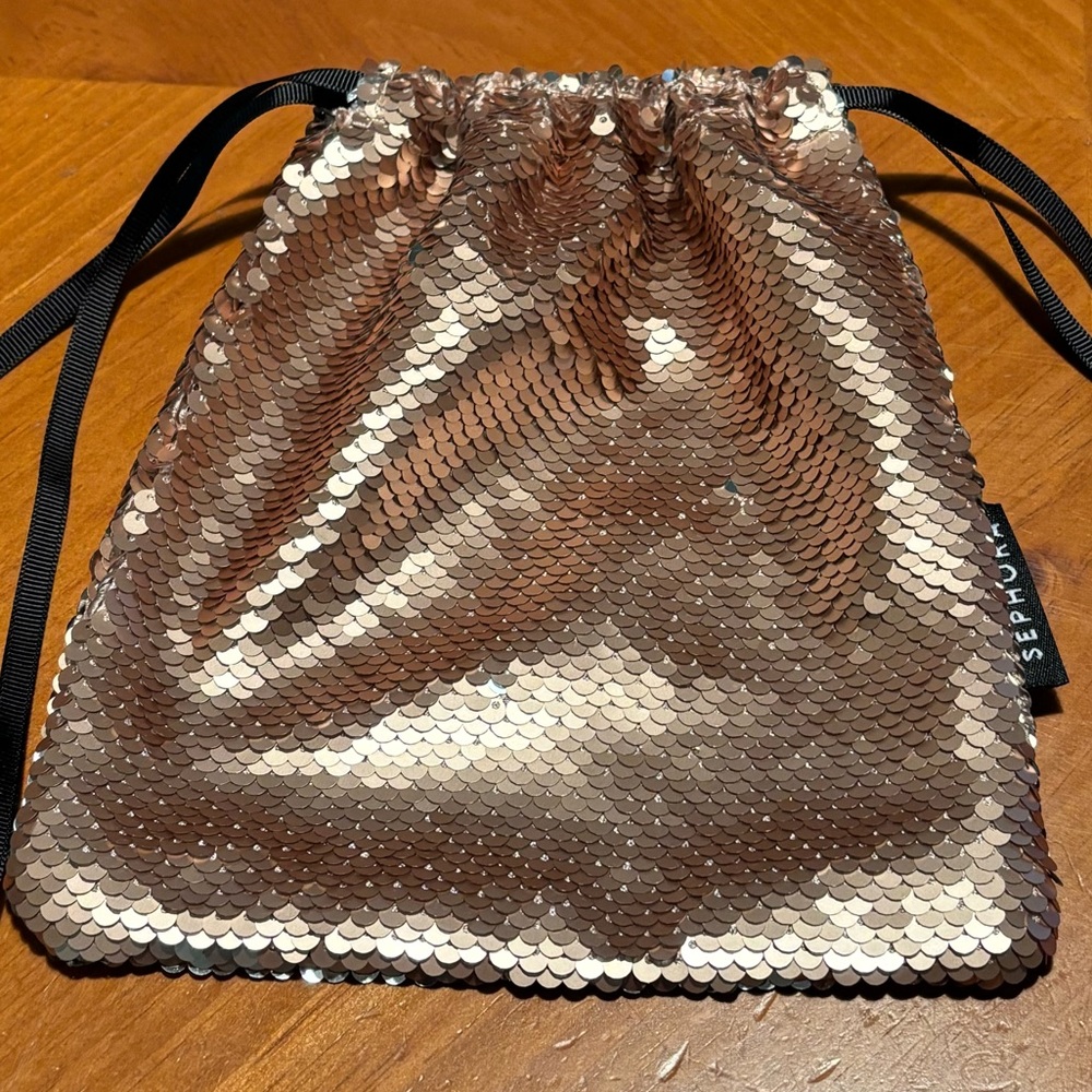 Sephora Sequin Makeup Bag